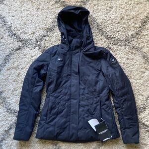 NWT Obermeyer Tuscany II Women’s Insulated Ski Jacket Black